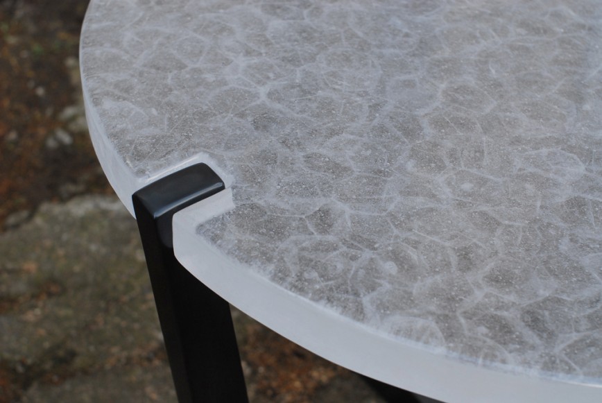 Zile-sidetable-iron-pate de verre-glass