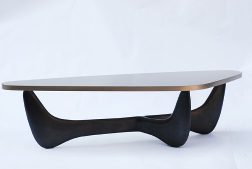 SANDY_low table_brass patinated
