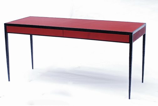 TABALTA_desk_forged_red-leather
