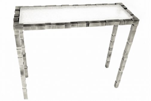 QUODA_console_table_steel_glass_patedeverre
