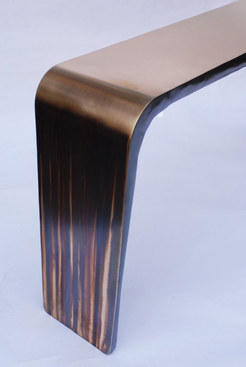 VU_console_table_detail_patina_brass